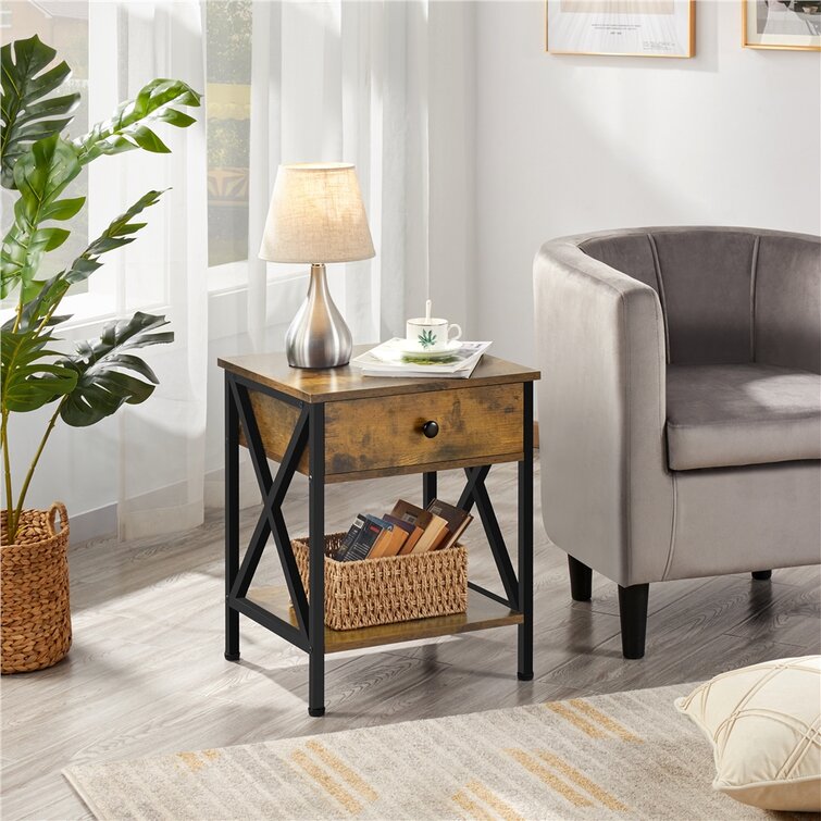 Coffee table deals with lamp attached